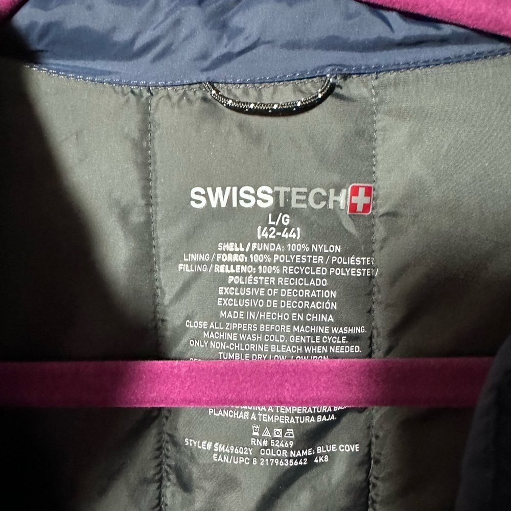 Swiss Tech Blue Jacket - Picture 2 of 5